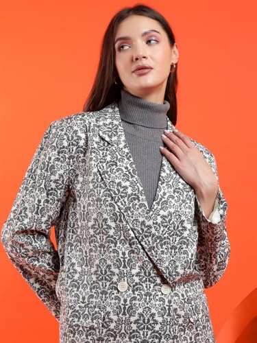 Image of KOTTY Womens Cotton Blend Standard Length Elegant Style Coat - Classic Style with Modern Detailing