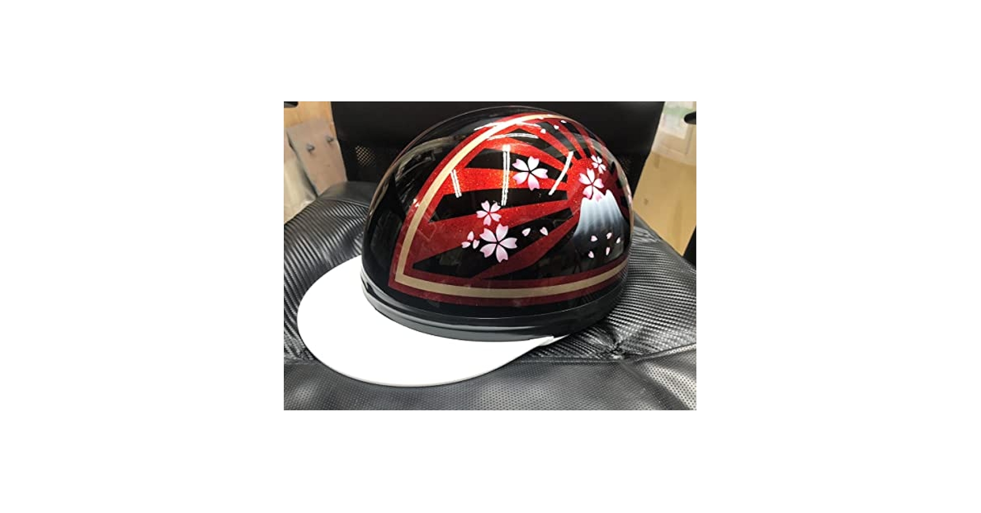 Amazon.co.jp: コルク半 カスタム 黒赤ラメ 桜 在庫僅か