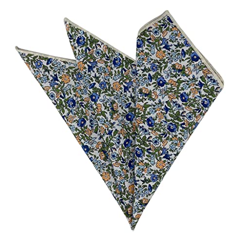 Image of Kebocis Men's Floral Pocket Square Handkerchief for Men