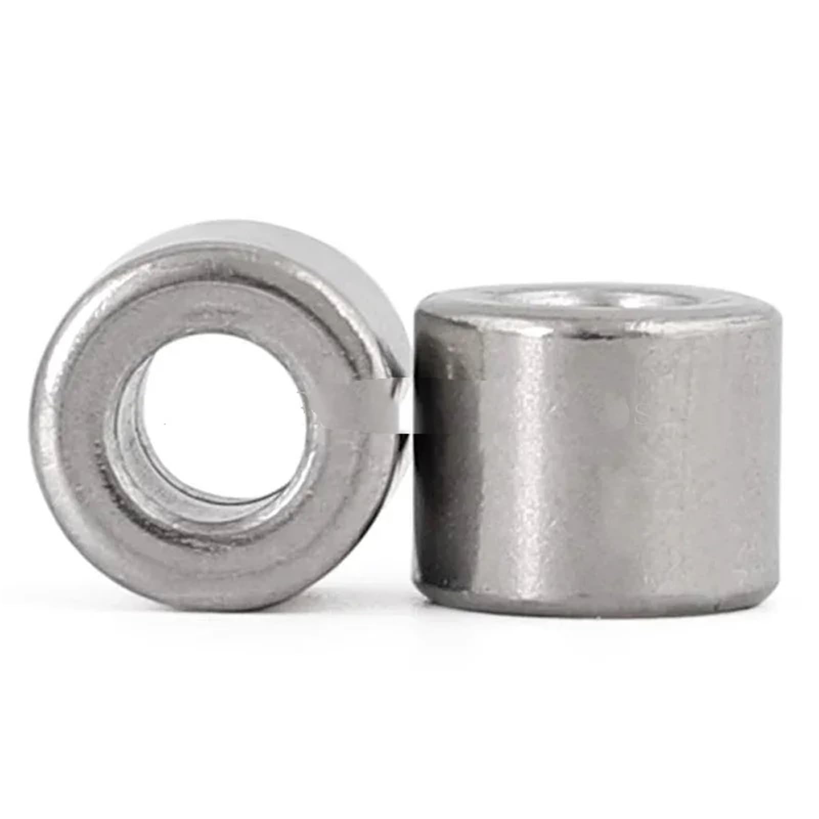 Roulements rigides à billes Lot de 5 à 10 douilles creuses en acier inoxydable, diamètre intérieur 4 mm, diamètre extérieur 6/7/8/9 mm, résistantes à l'usure(4x7x6mm(10Pcs))
