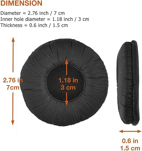 Miniatura 4 de Almohadillas de repuesto para Sony MDR-ZX100 110110NC 110A  310330BT y WH-CH500 CH510 CH520 V150 V250  JBL Tune 510BT 500BT 450BT 660NC 600BTNC