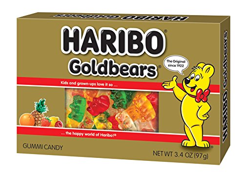 Haribo Goldbears Caja Teatro 3.4 oz miniatura 1