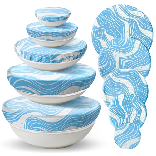 Oerdoh Reusable Beeswax Bowl Covers (5-Pack) - Eco-Friendly Food Wraps