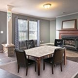 AA Warehousing Axel Dining-Tables, Brown Cherry