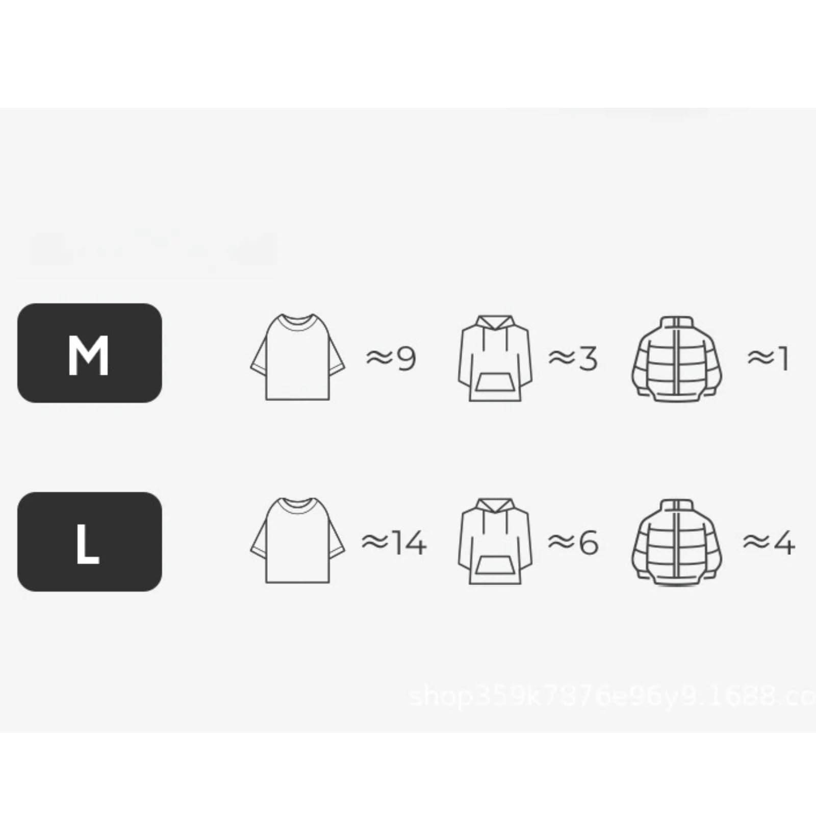 Pumpenfreie Roll‑Kompressions Tragbare Kleider Aufbewahrungstasche(WHITE-L)