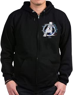 Avengers Endgame Logo Zip Hoodie - coolthings.us