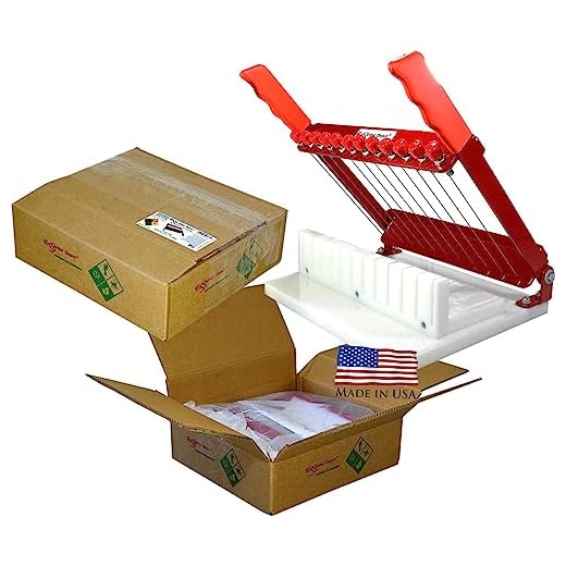 R.E.D. Soap Cutter - precisely and accurately cuts 11 x 1 Inch Bars - Made in the U.S.A.