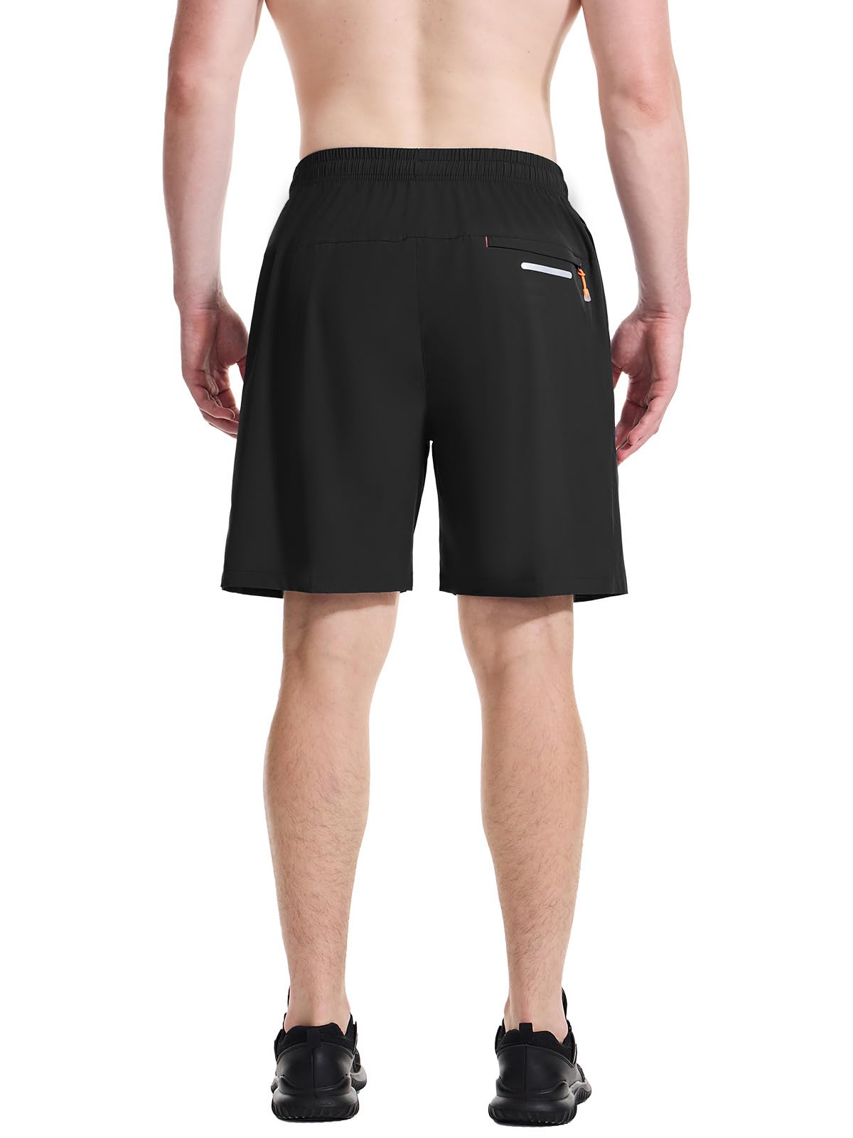 Cimic Pantalon Corto Hombre para con Bolsillo, Transpirables de Secado Rápido Correr Ropa Deportiva Hombre, Gym, Fitness,Tenis