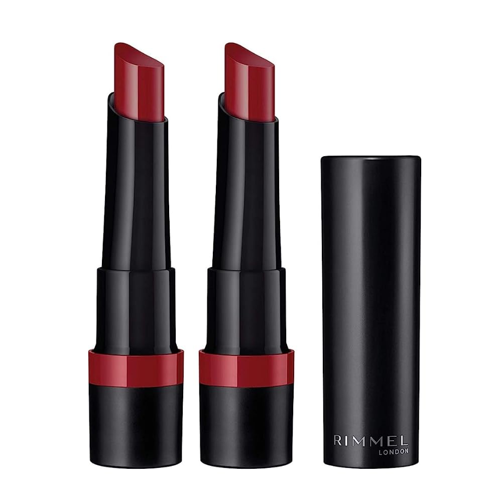 2 x Rimmel Lasting Finish Extreme Lipstick - 550 Thirsty