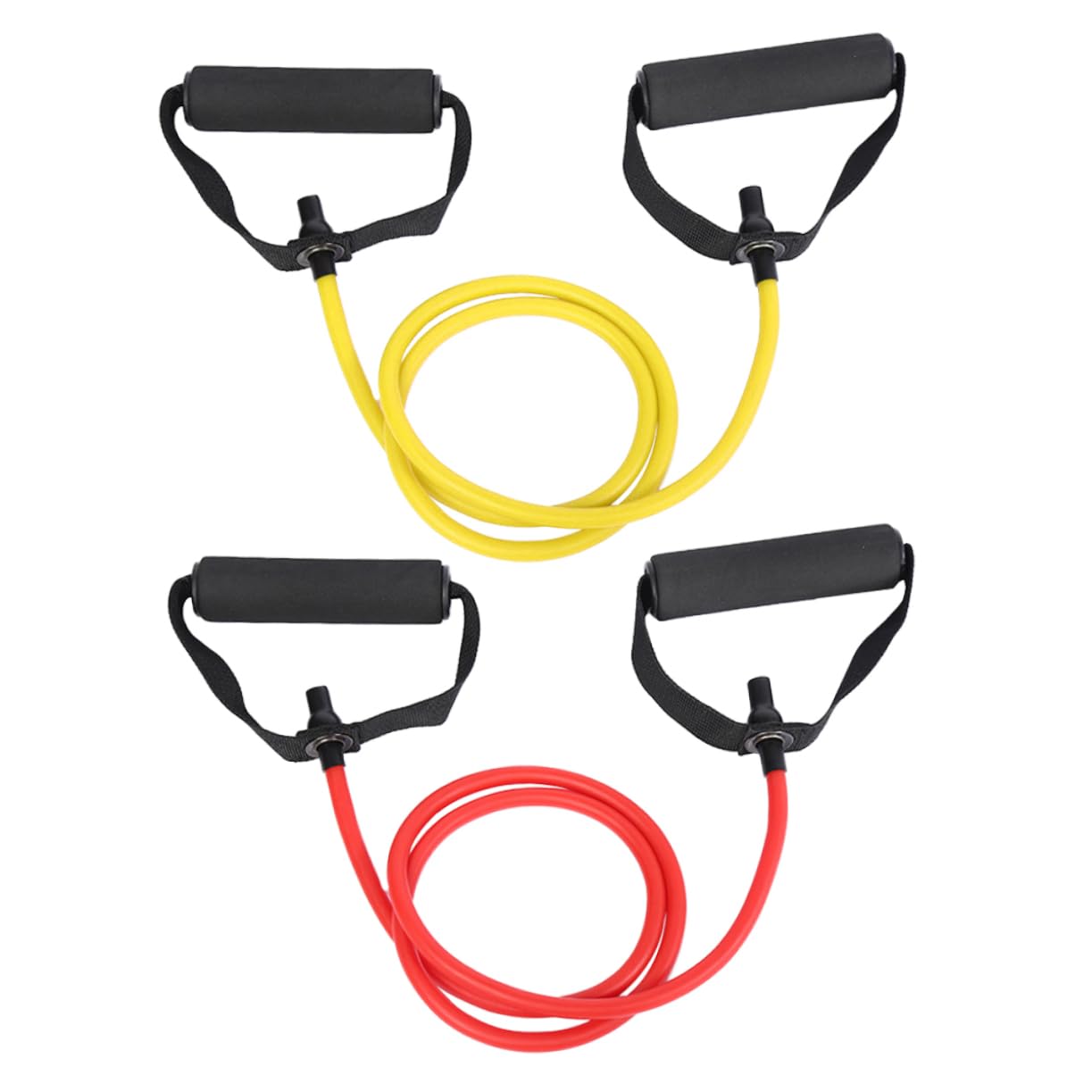 2 Pezzi Di Fascia Elastica Con Coulisse Per Modellare I Pedali Della Fascia Fitness