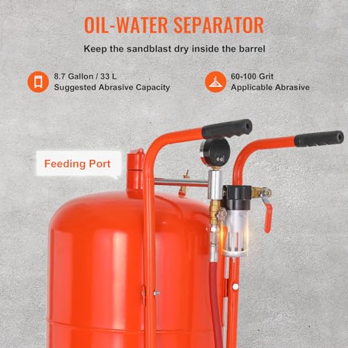 VEVOR 20 Gallon Sand Blaster