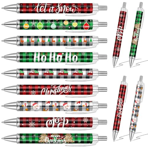 72 bolígrafos navideños Cholemy color negro