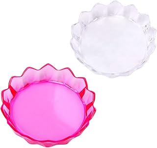 Ciieeo 1Pc Paleta De Unhas Paleta De Mistura Paleta De Esmaltes Estojos De Exibição De Joias Caixa De Joias Cosméticos Base Placa De Exibição De Cores Unhas Placa De Cor Armazenamento De