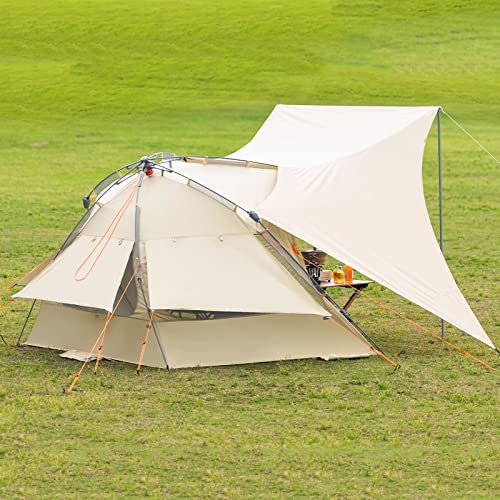 Carpa de camping GagalU pop up para 4 personas hexagonal miniatura 1