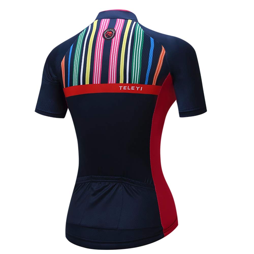 Cycling Jersey Women Short Sleeve Bike Shirts Bicycle Jacket Clothing XXXL