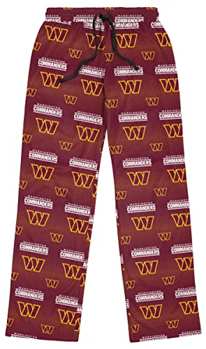 FOCO Washington Commanders Men's Scatter Pattern Pajama Lounge Multi Color Pants