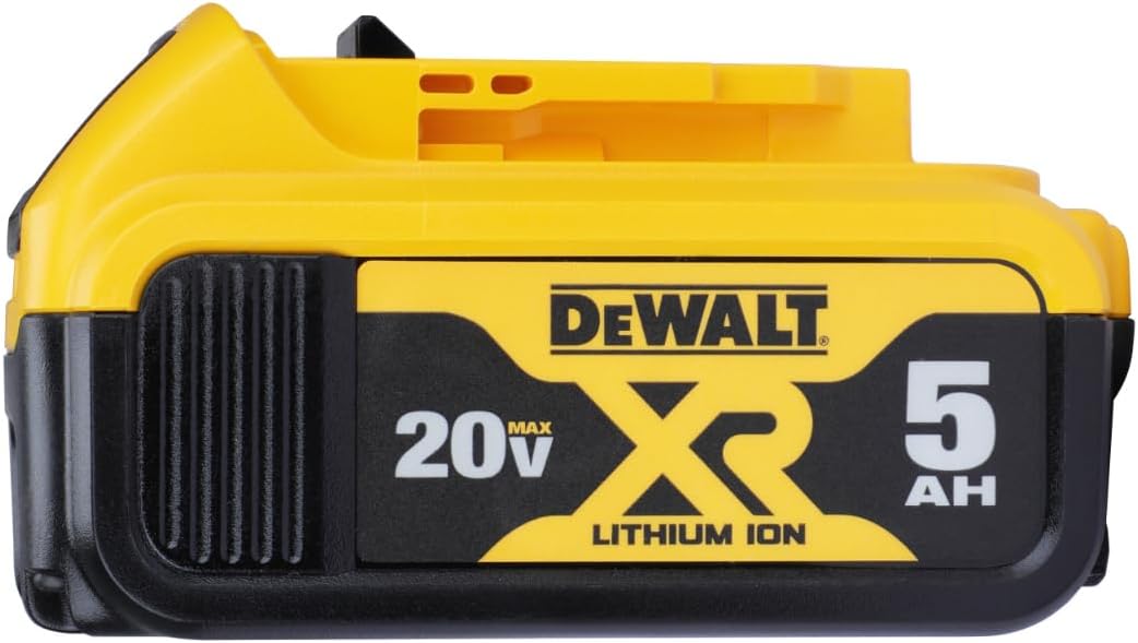 - DEWALT DCB184-B1 5Ah Li-Ion Battery Pack