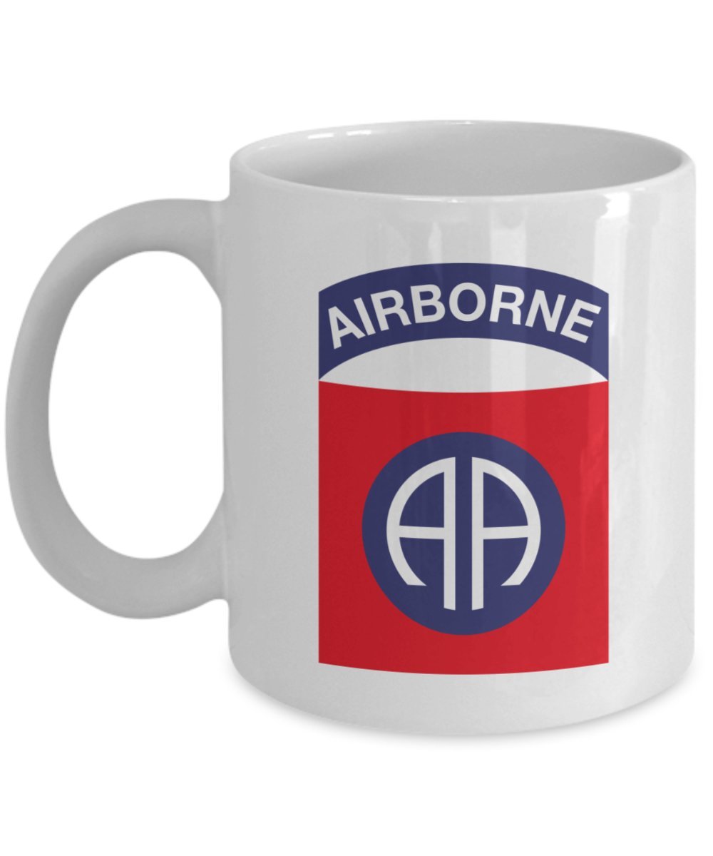 82nd Airborne Coffee Mug- Army Coffee Mug - Both Sides