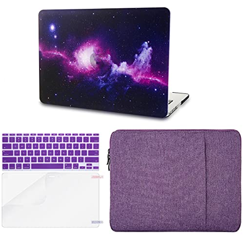 70% Off Everything KECC Compatible with MacBook Air 13 inch Case 2020 2019 2018 Release A1932 Retina Display + Touch ID Protective Plastic Hard Shell + Keyboard Cover + Sleeve + Screen Protector (Purple) Exclusive KECC Compatible with MacBook Air 13 inch Case 2020 2019 2018 Release A1932 Retina Display + Touch ID Protective Plastic Hard Shell + Keyboard Cover + Sleeve + Screen Protector (Purple)