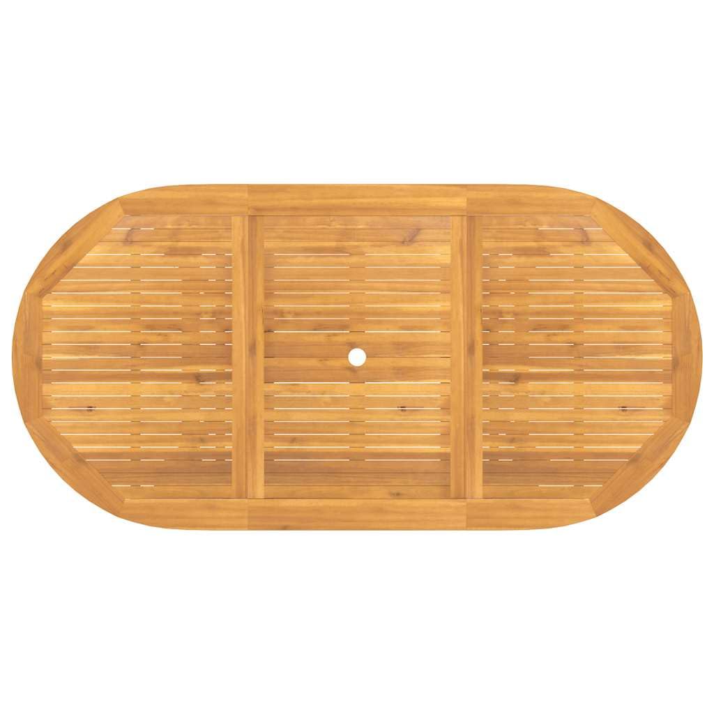 Mobili,Mobili da esterno,Tavoli da esterno,Tavolo da giardino allungabile 110-160x80x75 cm in legno massello di teak