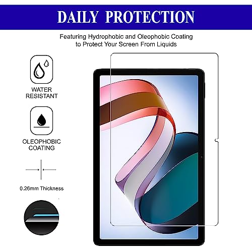 Image of Anti-Scratch & Smudge Proof Tempered Glass Screen Protector Guard For Redmi Pad 10.61 Inch Smartphone