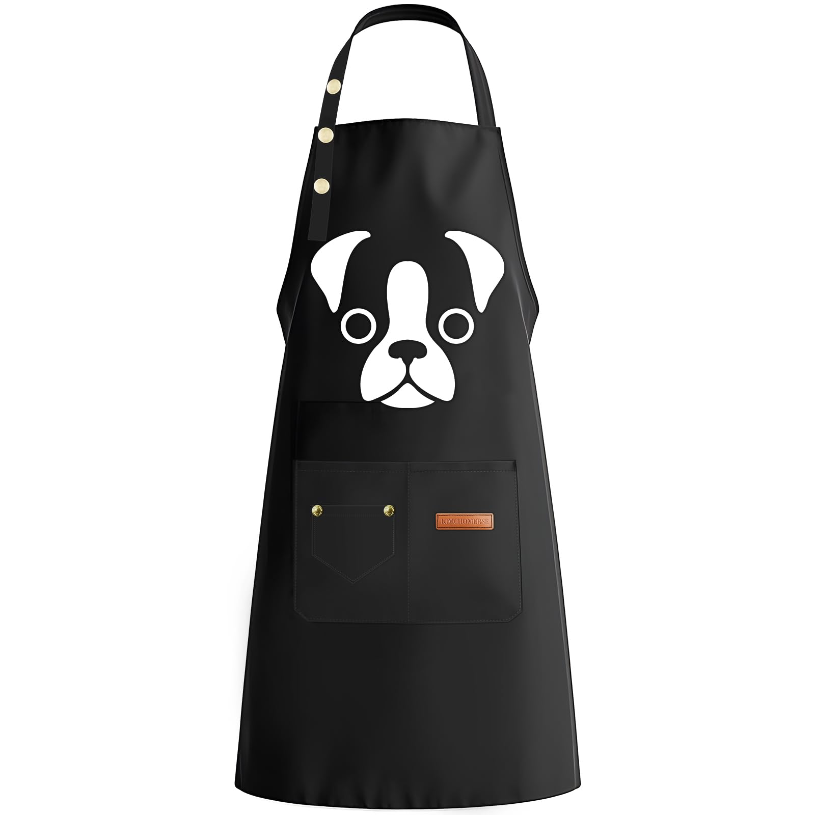 KIMCHOMERSE Large Apron for Women Men Chef ...