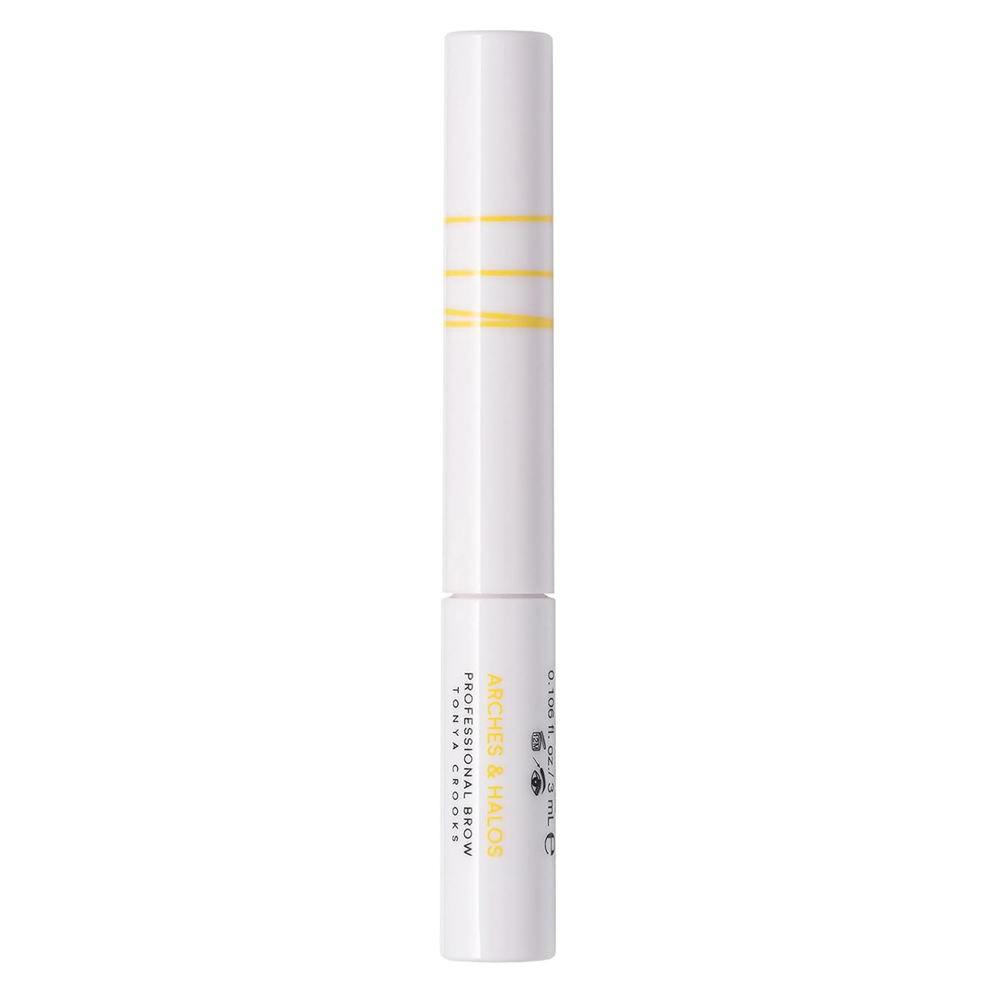 Arches and Halos Replenishing Nighttime Brow Serum - Hydrating Eyebrow Serum for Nourishing Moisture and Thickness - Gluten Free - 0.1 oz 0.11 Ounce (Pack of 1)