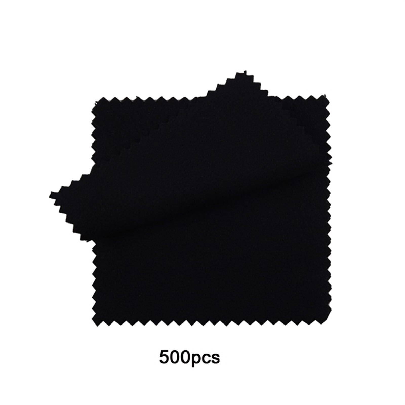 panno per pulire argento 500 pezzi di pulizia dei gioielli in argento, panno for lucidare, lucidatore for ottone anti-appannamento, detergente for oro, ripristina lucentezza, 8x8 cm