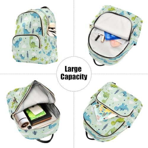 Mini sac à dos tendance décontracté de voyage et d'études multicolore - 5
