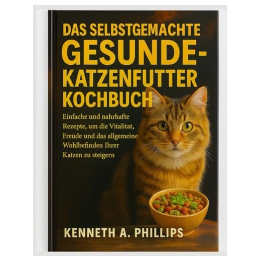Gesundes Katzenfutter-Kochbuch für Katzenliebhaber