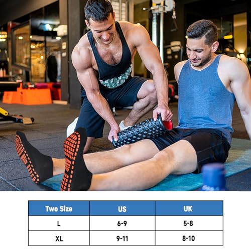 Men Non Slip Sticky Grips Socks3