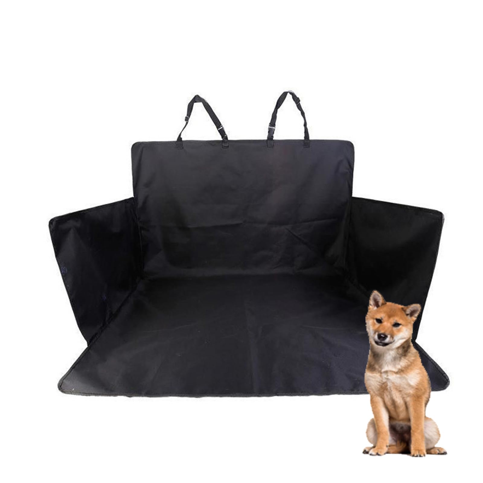 QWTYAFDD Dog Car Boot Liner Protector,for VW T5 T6 T6.1 California Multivan Transporter T7 Multivan Universal Nonslip Waterproof Pet Back Seat Cover Durable Washable Cargo Mat Travel