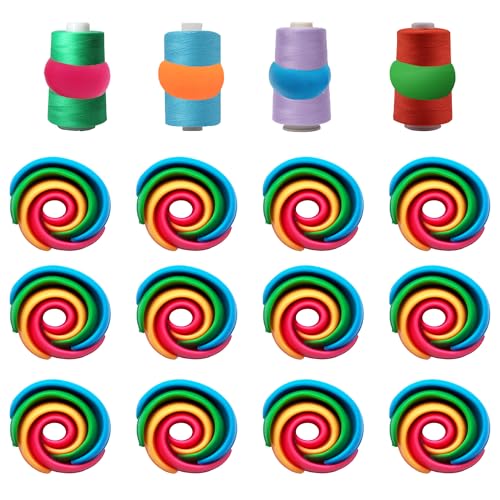 48pcs Thread Spool Savers, Thread Splitter Saver for Sewing Machine,
