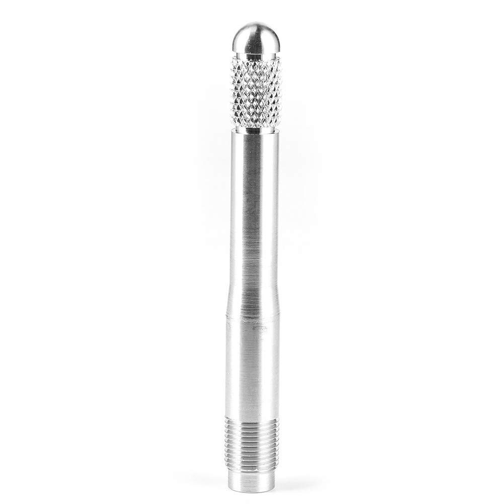 EBTOOLS Radaufhängungsstiftsatz, Reifenpositionierungsstift Radverschraubung Ausbau Ausrichtwerkzeug Mutter Schraubösen M14x1.25 Universal(Silber)