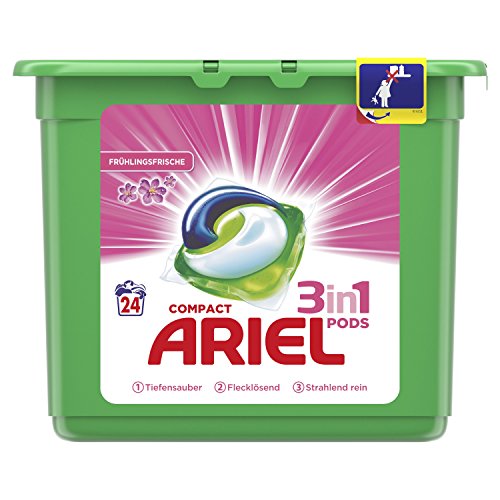 Preisvergleich Produktbild Ariel 3in1 PODS Vollwaschmittel Frühlingsfrische, 24 Waschladungen