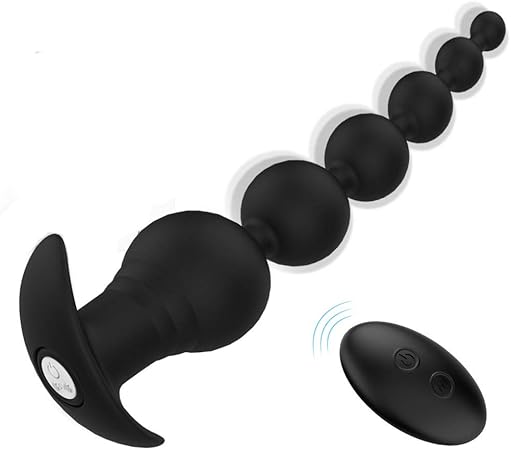 JYZT Vibrador Anal, Control Remoto Inalámbrico Enchufe Anal ...