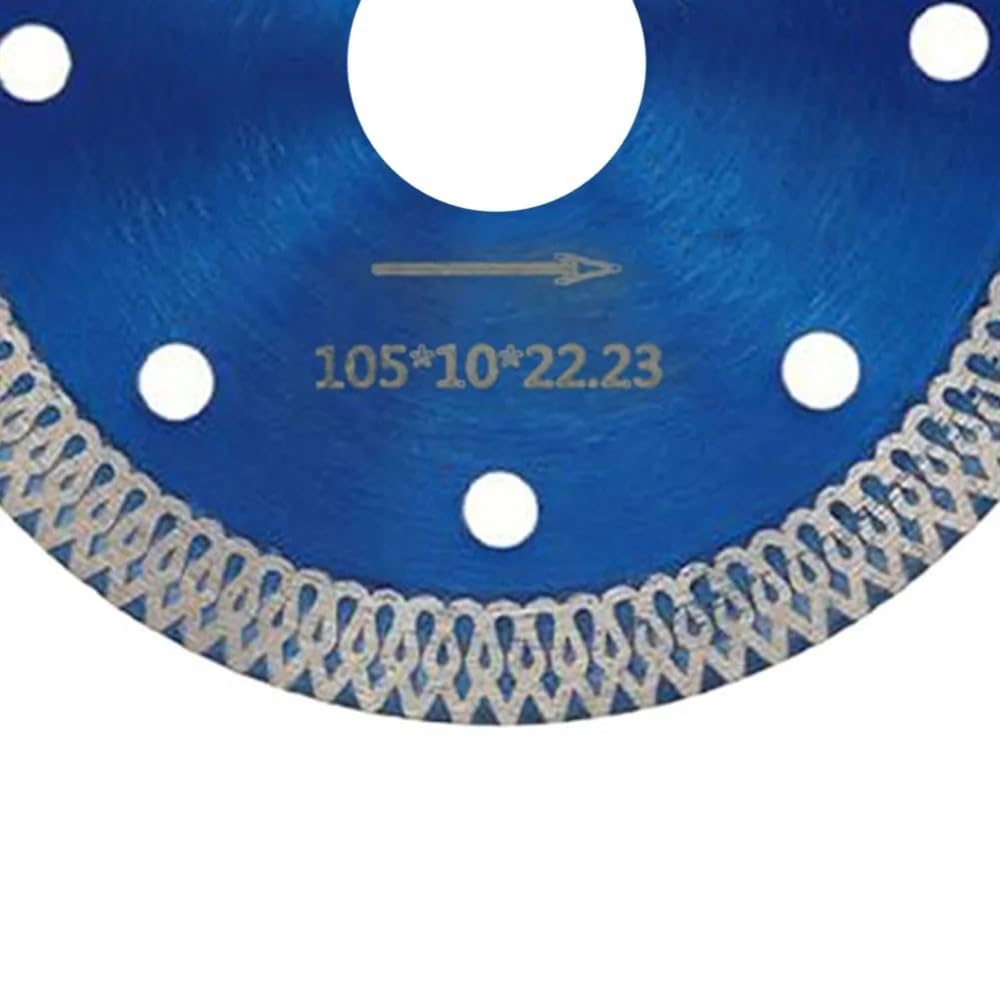 Diamentowe brzeszczoty do pił, Ultracienki brzeszczot 105/115/125 mm, diamentowa tarcza tnąca do płytek ceramicznych, granitu i cegły(4.5 inch)