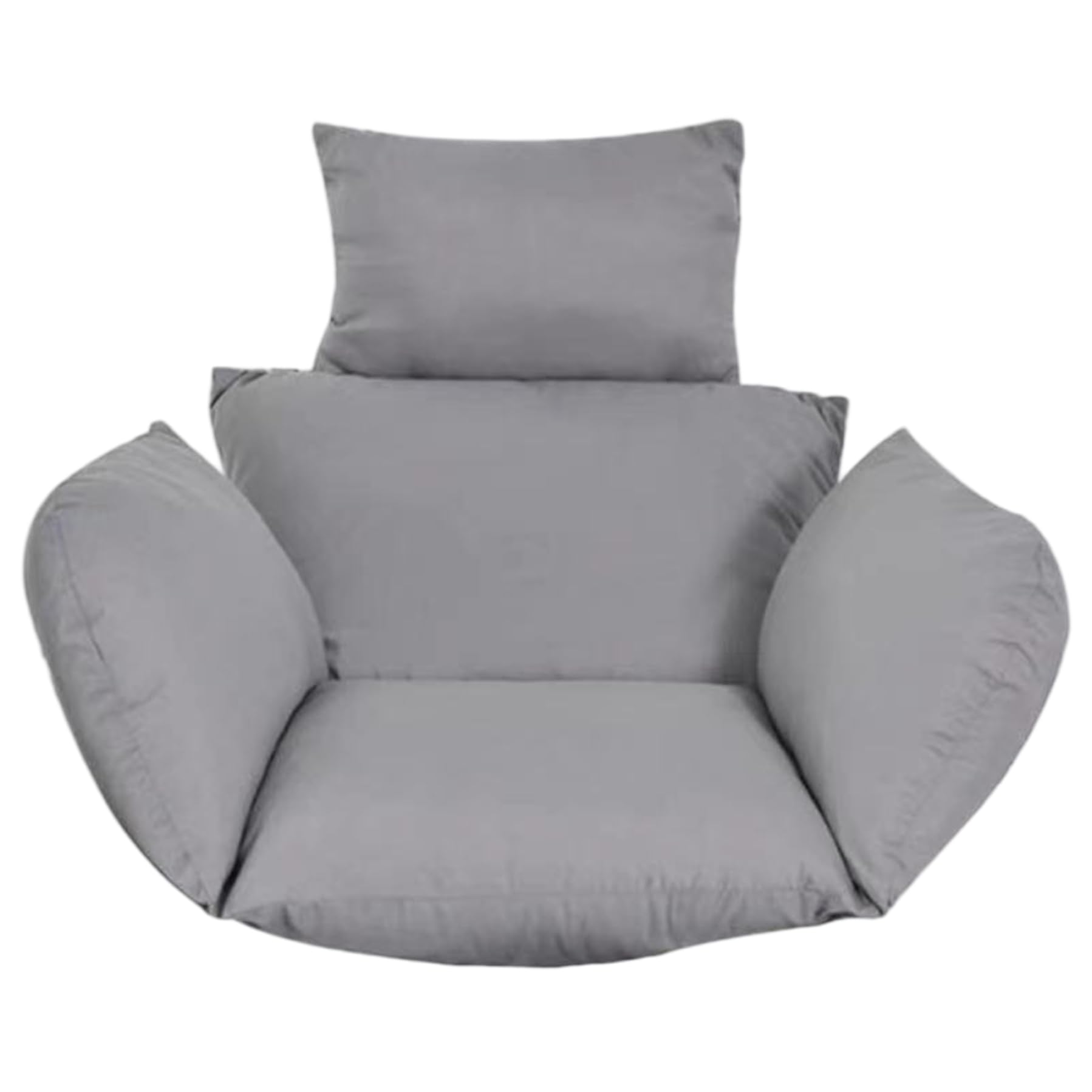 Cojín de asiento de repuesto relleno de algodón para muebles colgantes de terraza