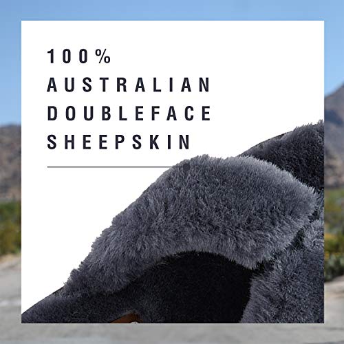 Lamo Amelia Women's Slipper - Charcoal, S2