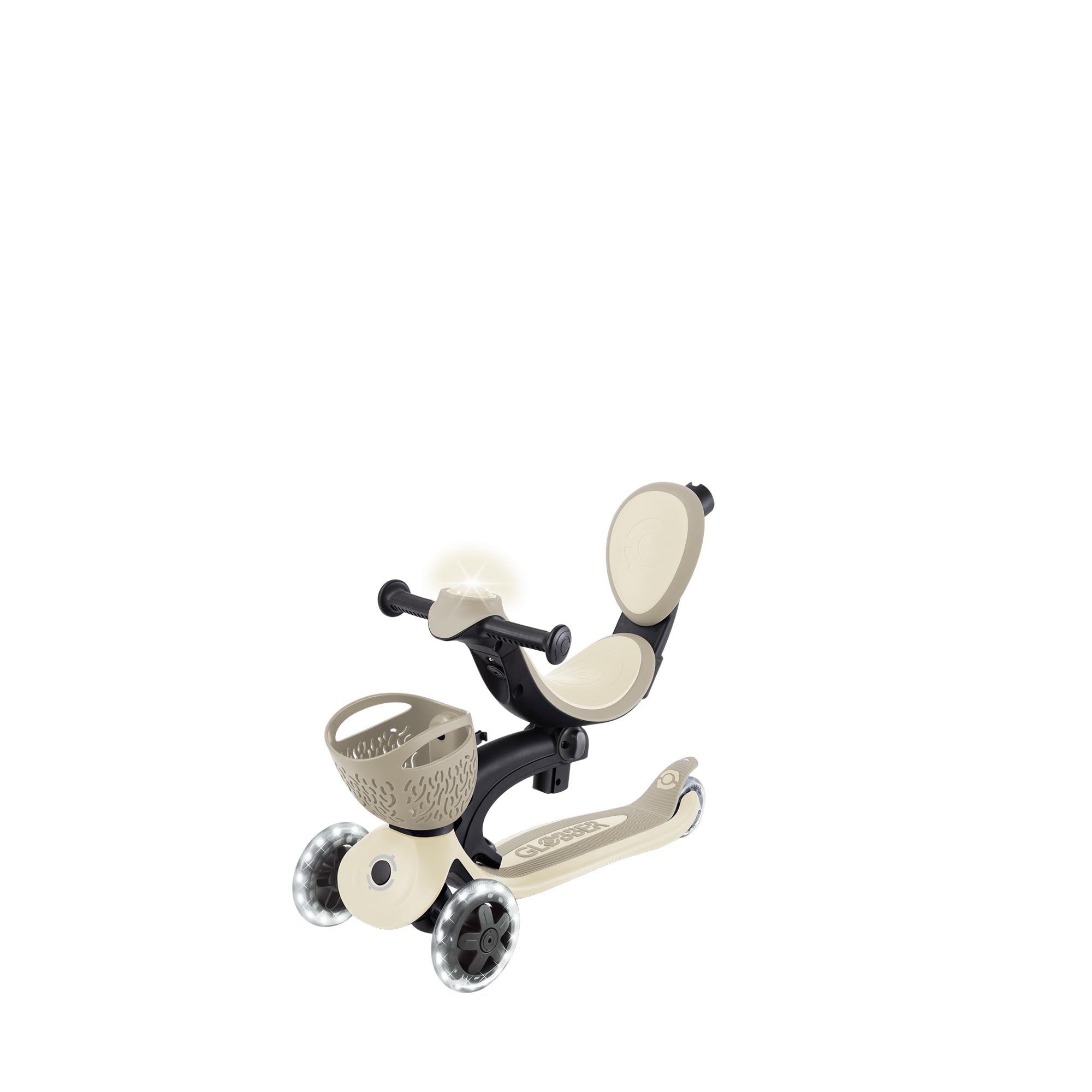 Trottinette Go-Up Baby 360 lights Globber : un cadeau évolutif