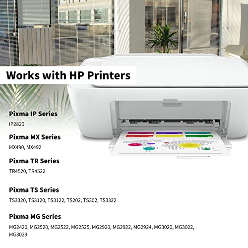 245Xl 246Xl Combo Pack For Canon Ink Cartridges 245 And 246 Pg245 Cl246 Xl 243Xl 244Xl To Pixma Ts3322 Tr4522 Mg2522 Mx490 Mx492 Ts3100 Tr4520 Ts3300 Tr4500 Mg2500 Ts3320 Ts3122 Printer Black Color #TOP1