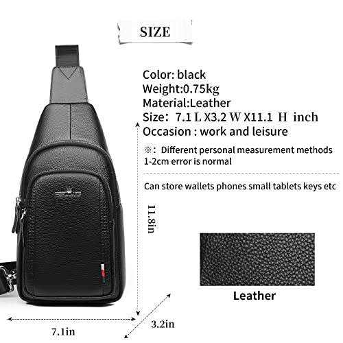 Image of FSD.WG sling Backpack for Men Chest Bag Crossbody Shoulder Bags Travel Bag Purse for Men with Water Resistant