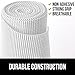 Gorilla Grip Drawer and Shelf Liner, Strong Grip, Non Adhesive Easiest Install Mat, 12 in x 20 FT, Durable Organization Liners, Kitchen Cabinets Drawers Cupboards, Bathroom Storage Shelves, White