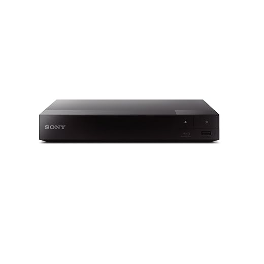 Sony BDP-BX370 Streaming Blu-ray DVD Player with built-in Wi-Fi, Dolby Digital TrueHD/DTS and upscaling, with included HDMI cable