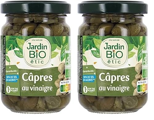 Jardin BiO étic - Câpres au vinaigre - bio -
