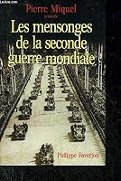 Les mensonges de la seconde guerre mondiale 2744158348 Book Cover