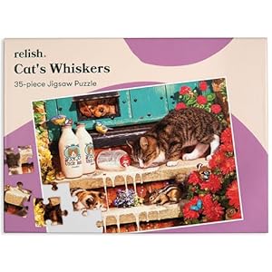 Relish ‘Cat’S Whiskers’ puzzel, 35 delen, ontworpen voor ouderen met dementie/Alzheimer