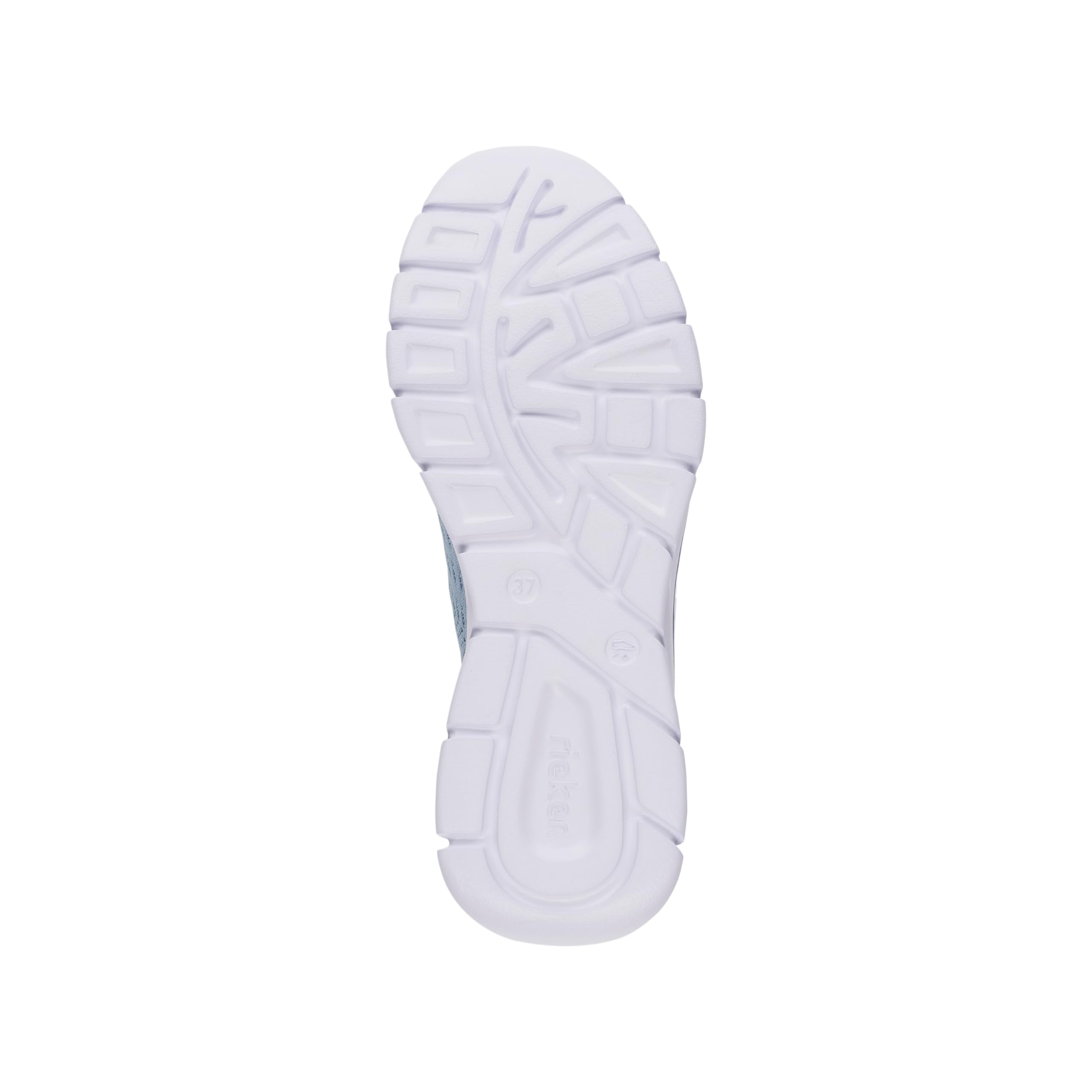Rieker Donna Sneaker 54020, Signora Sneaker Basse,Soletta Removibile
