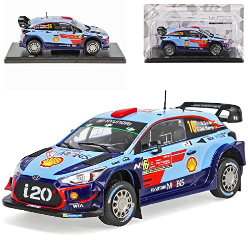 Ixo Hyundai I20 Coupe WRC Nr 16 Rallye Portugal 2018 Sordo 1/24 Modell Auto