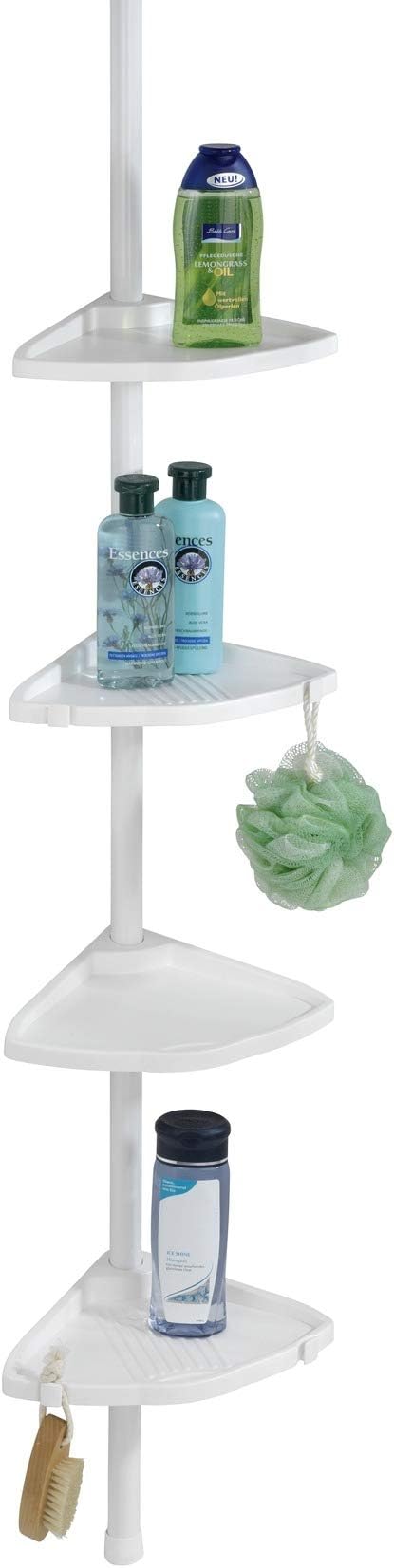 Portaoggetti Doccia Con Cestini Mensola Doccia Angolare - Foto 4